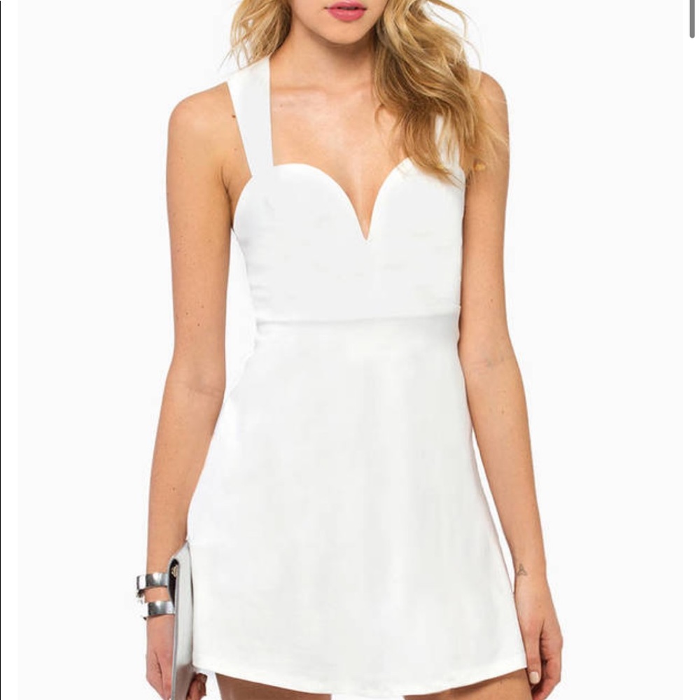 Tobi sweetheart skater dress